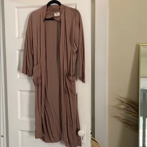 Wilfred Durante Jacket rose gold silk robe